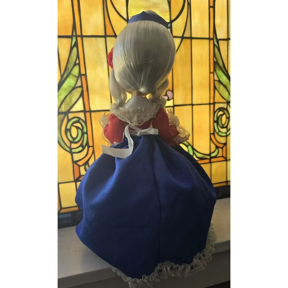 Vintage 1977 Bradley Doll Patriotic Dress Southern Belle Collectible 13